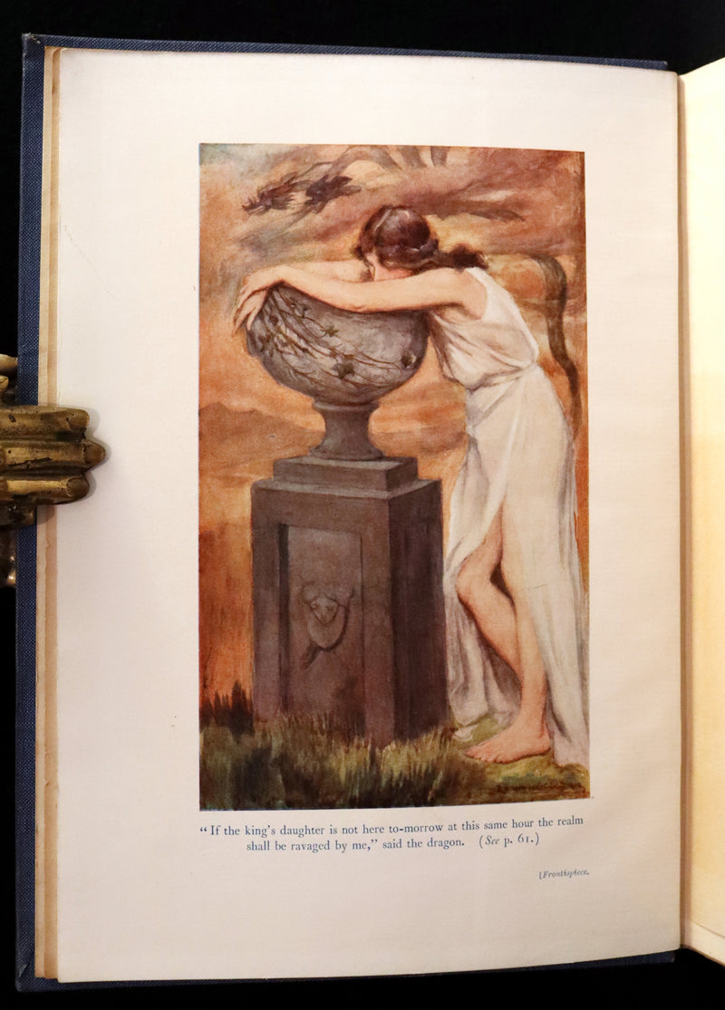 1911 Rare First Edition - The CELTIC DRAGON MYTH with the Geste of Faroch and the Dragon.