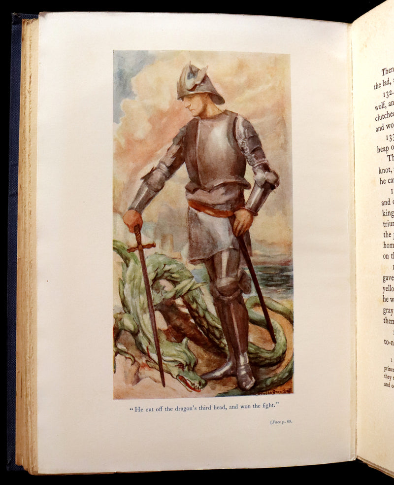1911 Rare First Edition - The CELTIC DRAGON MYTH with the Geste of Faroch and the Dragon.