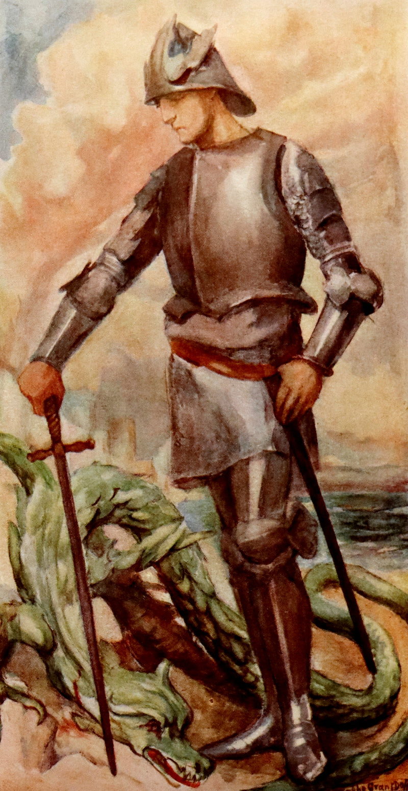 1911 Rare First Edition - The CELTIC DRAGON MYTH with the Geste of Faroch and the Dragon.