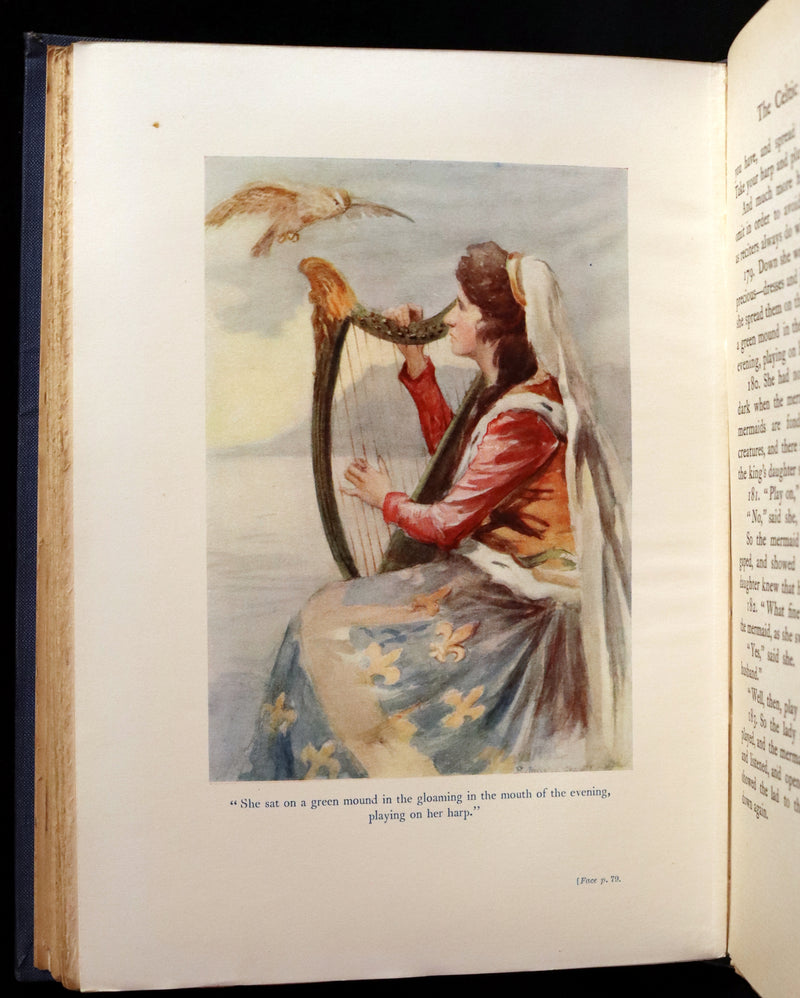 1911 Rare First Edition - The CELTIC DRAGON MYTH with the Geste of Faroch and the Dragon.