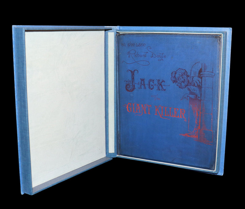 1888 Rare First Edition - JACK THE GIANT KILLER color illustrated by Richard Doyle.