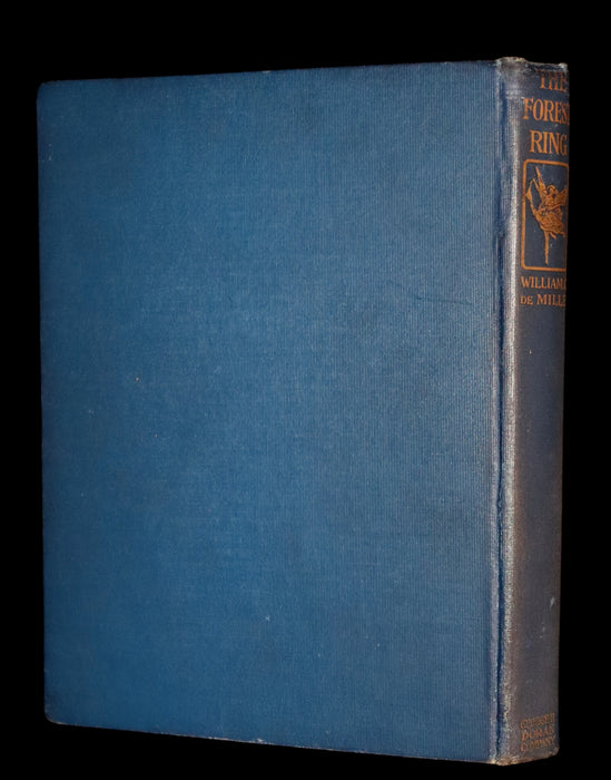 1914 Rare First Edition - THE FOREST RING by William C. De Mille, illustrated by Harold Sichel.