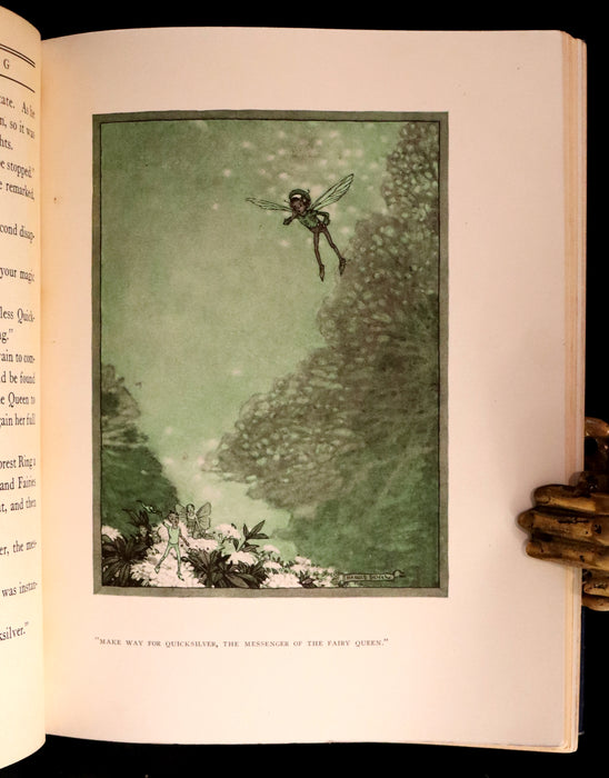 1914 Rare First Edition - THE FOREST RING by William C. De Mille, illustrated by Harold Sichel.