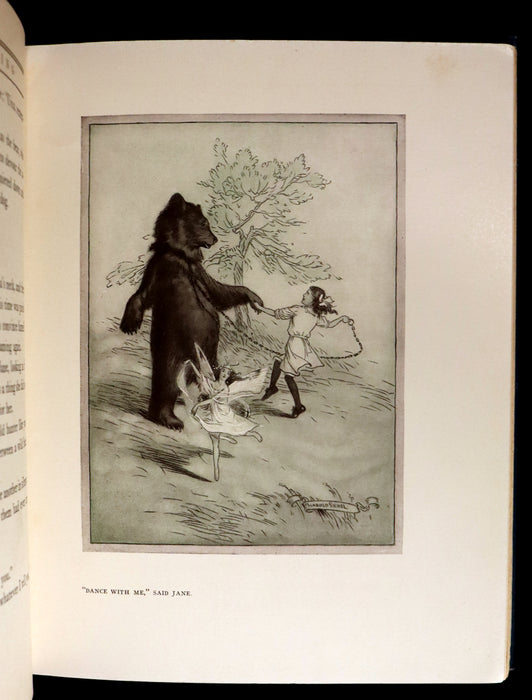 1914 Rare First Edition - THE FOREST RING by William C. De Mille, illustrated by Harold Sichel.