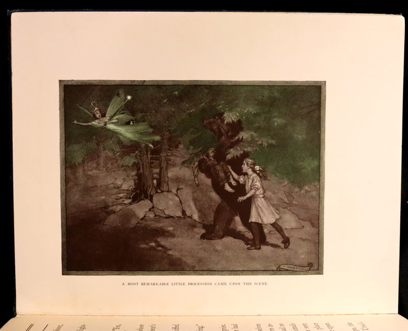 1914 Rare First Edition - THE FOREST RING by William C. De Mille, illustrated by Harold Sichel.
