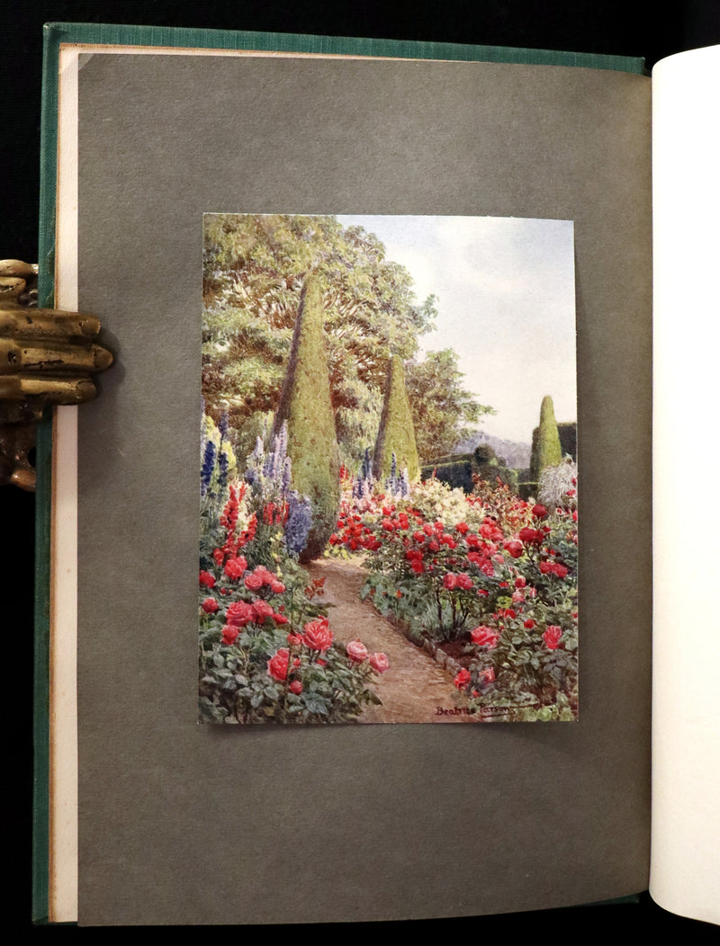 1914 Scarce Gardening Book - ROSES AND ROSE GARDENS by Walter P. Wright.