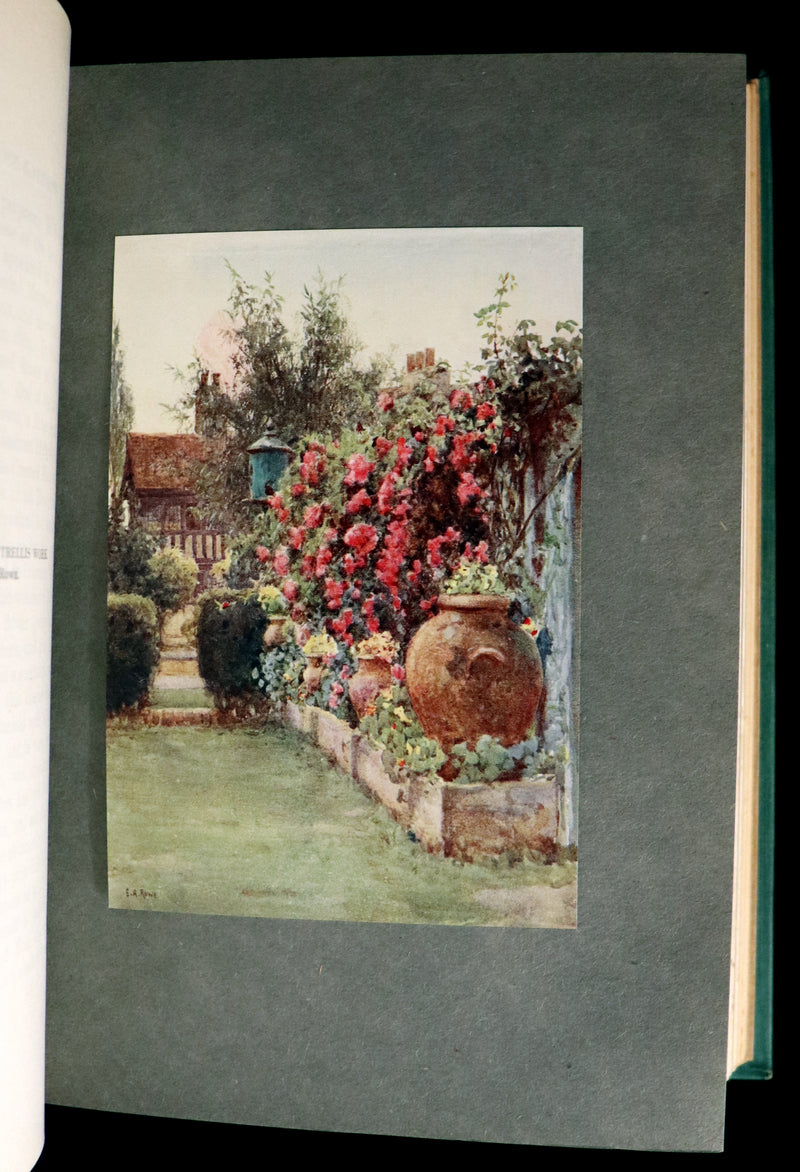1914 Scarce Gardening Book - ROSES AND ROSE GARDENS by Walter P. Wright.