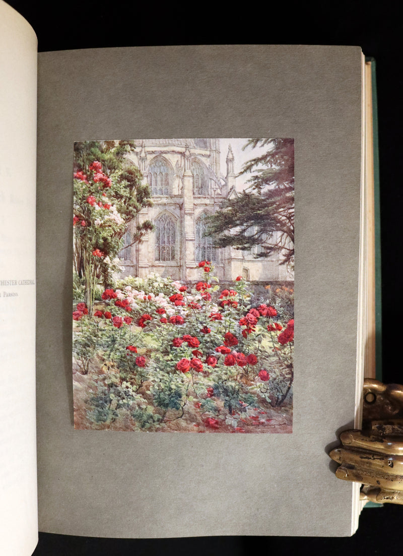 1914 Scarce Gardening Book - ROSES AND ROSE GARDENS by Walter P. Wright.