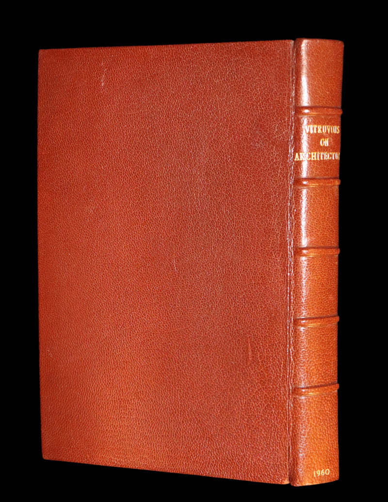 1960 ARCHITECTURE Book bound by Bayntun - Vitruvius, The Ten Books on Architecture.