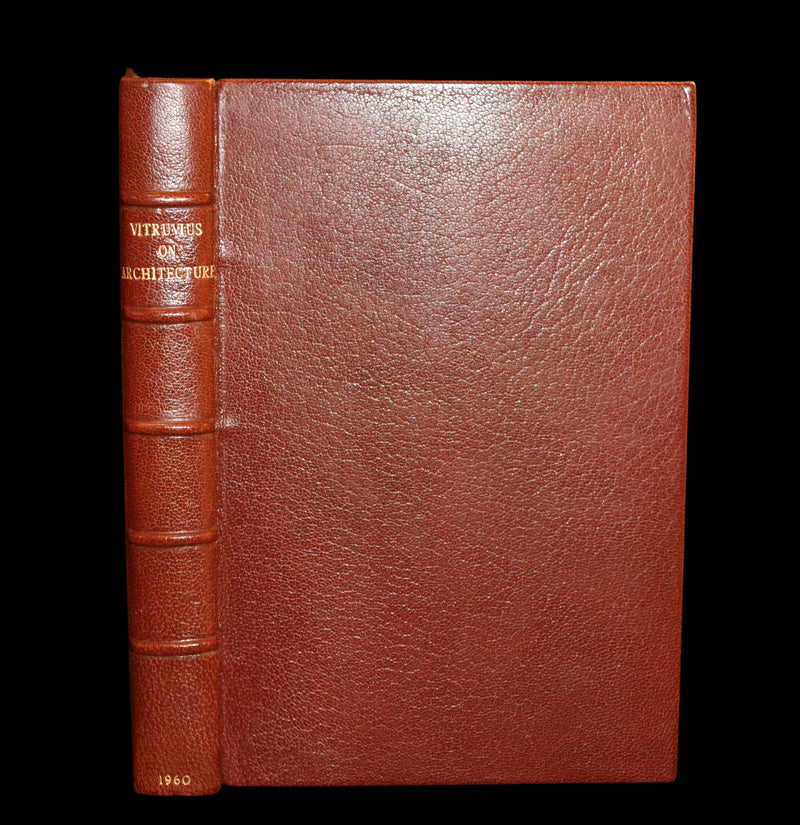 1960 ARCHITECTURE Book bound by Bayntun - Vitruvius, The Ten Books on Architecture.