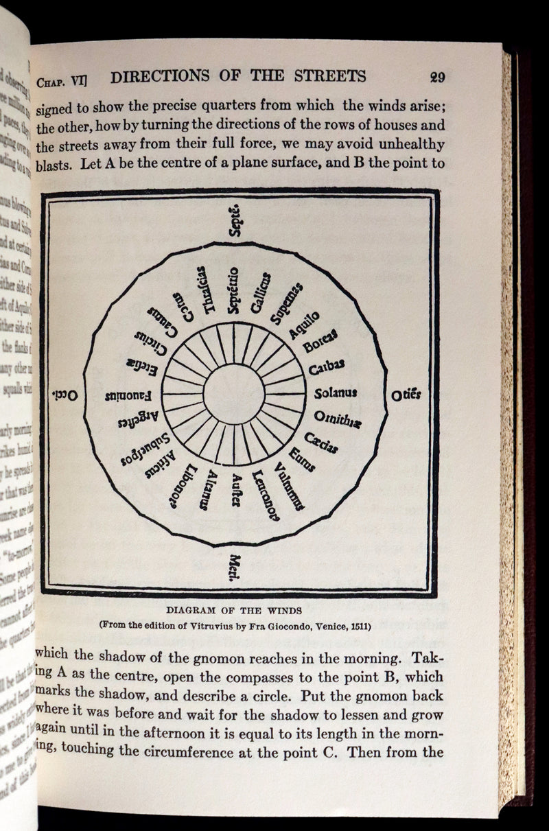 1960 ARCHITECTURE Book bound by Bayntun - Vitruvius, The Ten Books on Architecture.