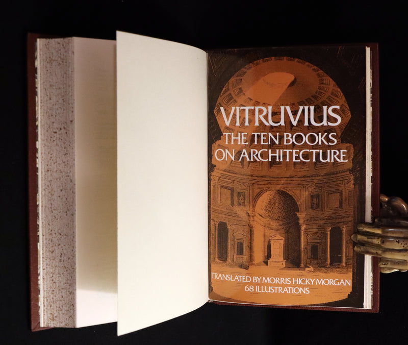 1960 ARCHITECTURE Book bound by Bayntun - Vitruvius, The Ten Books on Architecture.