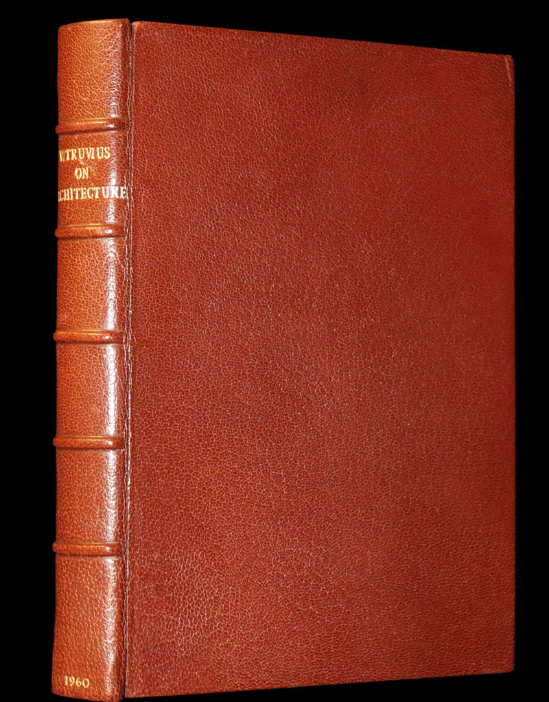 1960 ARCHITECTURE Book bound by Bayntun - Vitruvius, The Ten Books on Architecture.