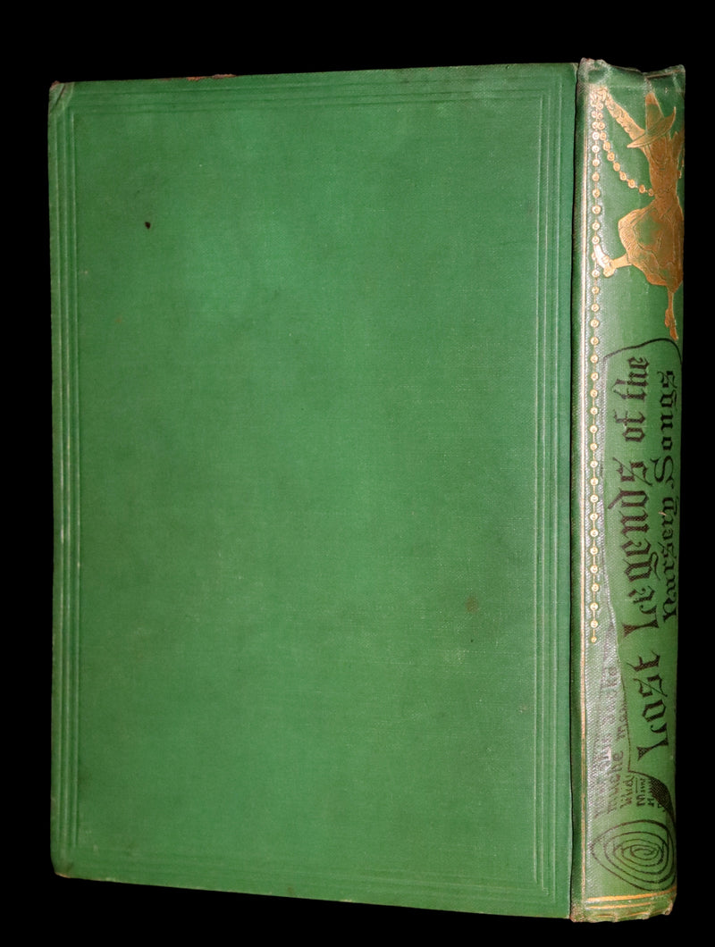 1870 Scarce First Edition ~ The Lost Legends of the Nursery Songs by Mary Senior Clark. Illustrated.
