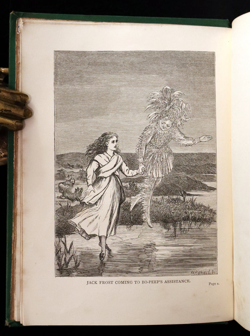 1870 Scarce First Edition ~ The Lost Legends of the Nursery Songs by Mary Senior Clark. Illustrated.