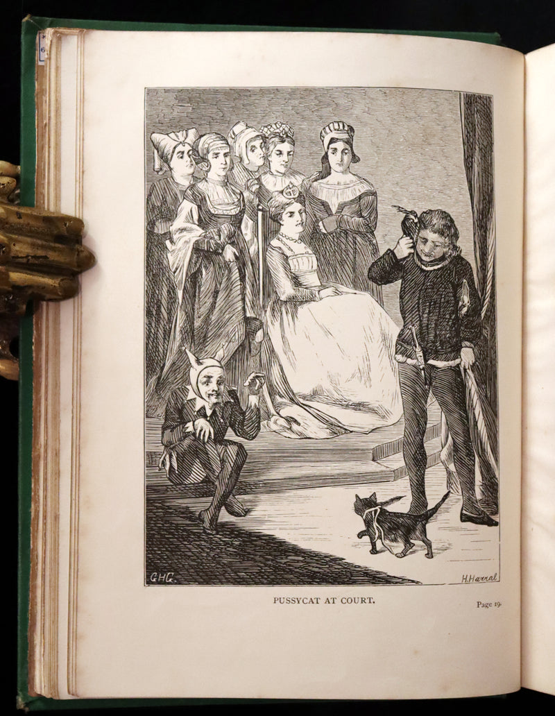 1870 Scarce First Edition ~ The Lost Legends of the Nursery Songs by Mary Senior Clark. Illustrated.