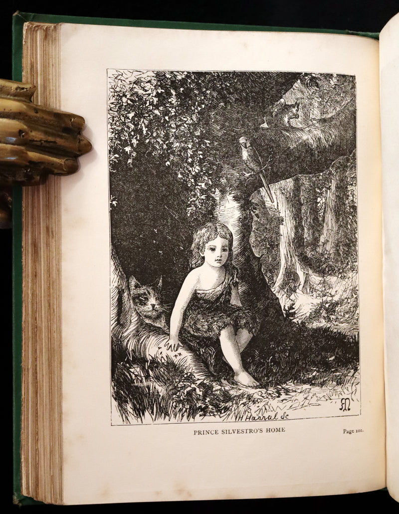 1870 Scarce First Edition ~ The Lost Legends of the Nursery Songs by Mary Senior Clark. Illustrated.
