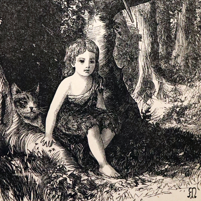 1870 Scarce First Edition ~ The Lost Legends of the Nursery Songs by Mary Senior Clark. Illustrated.