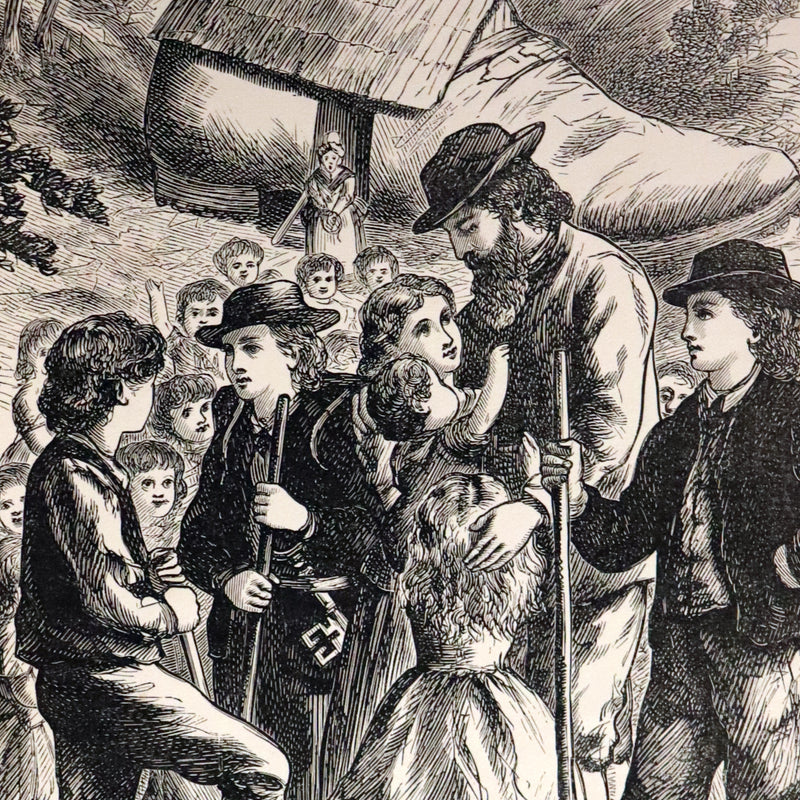 1870 Scarce First Edition ~ The Lost Legends of the Nursery Songs by Mary Senior Clark. Illustrated.