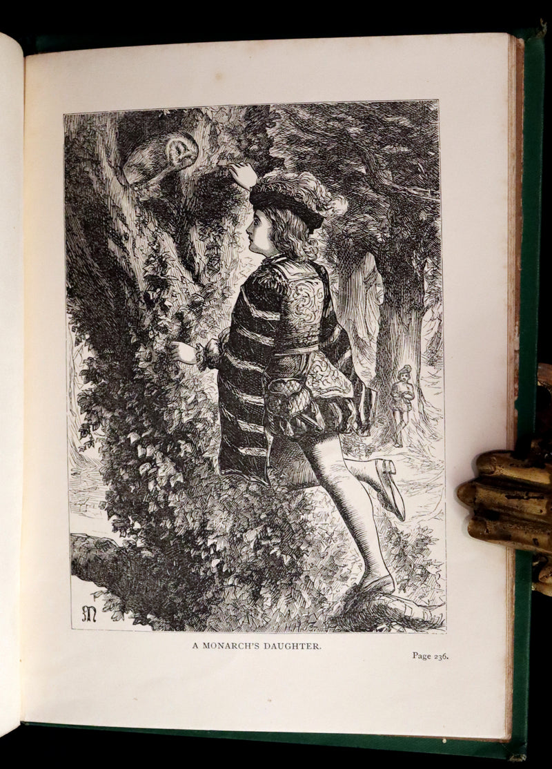 1870 Scarce First Edition ~ The Lost Legends of the Nursery Songs by Mary Senior Clark. Illustrated.