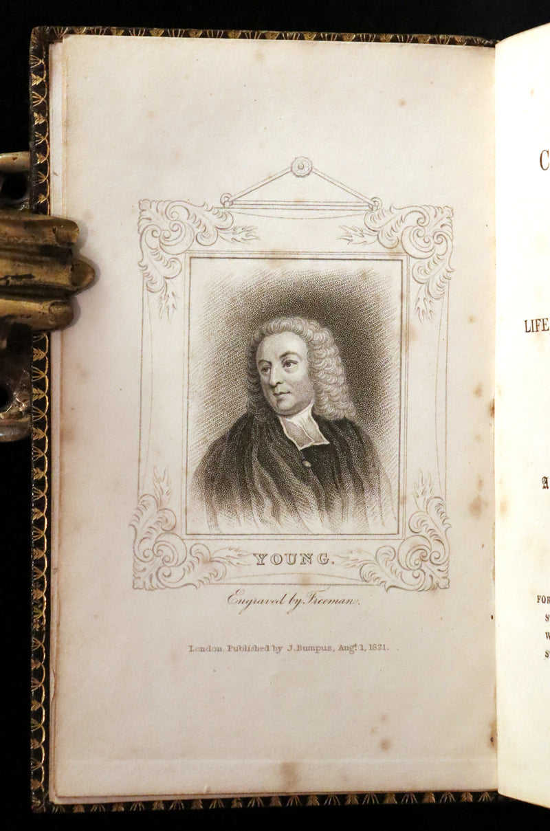 1821 Rare Book ~ The Complaint, or, Night Thoughts on Life, Death, and Immortality by Edward Young.