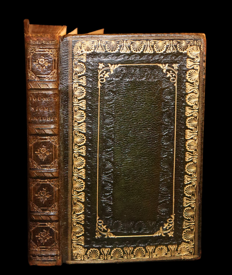 1821 Rare Book ~ The Complaint, or, Night Thoughts on Life, Death, and Immortality by Edward Young.