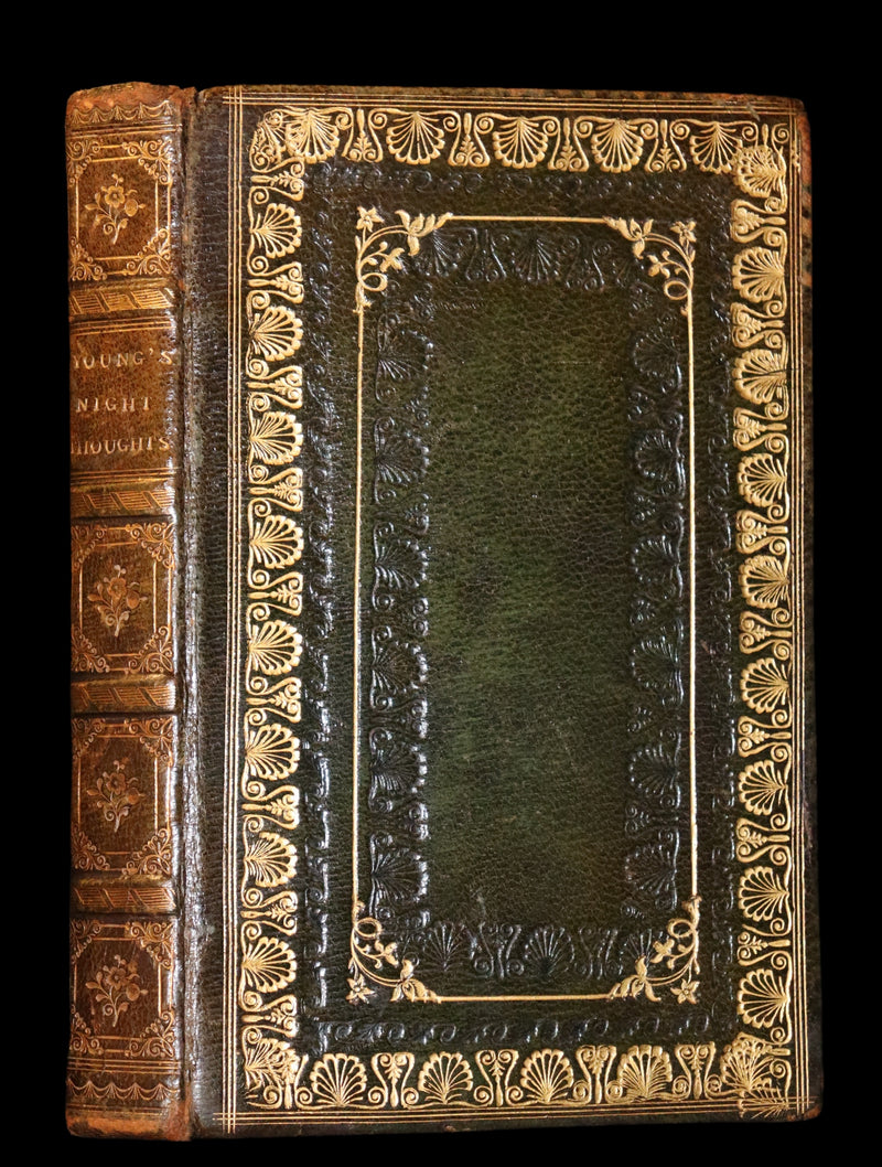 1821 Rare Book ~ The Complaint, or, Night Thoughts on Life, Death, and Immortality by Edward Young.