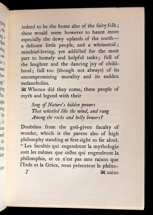 1913 Rare Book - FAIRIES by G.M. Faulding being A Fellowship Book. First Edition.