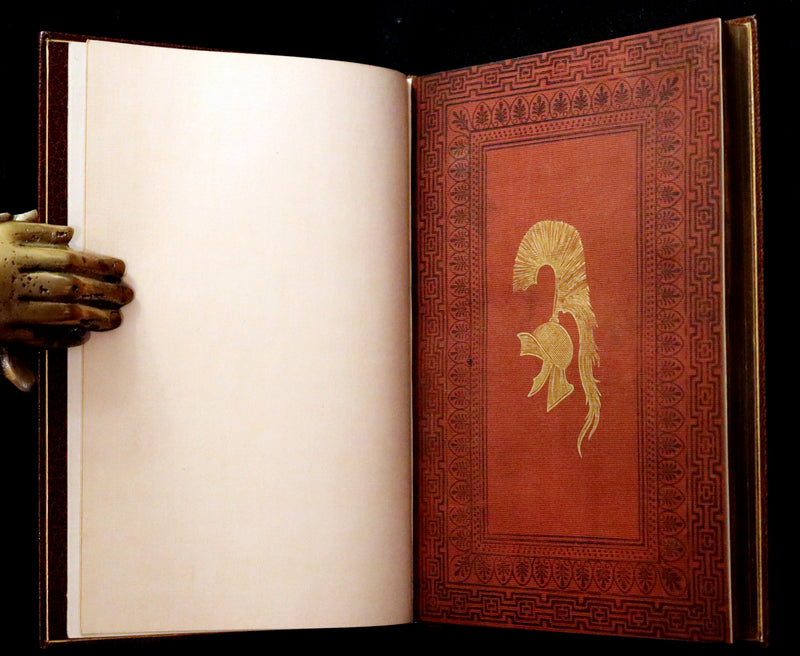 1856 KNICKERBOCKER PRESS Bindery - The Heroes or Greek Fairy Tales by Charles Kingsley. First Edition.