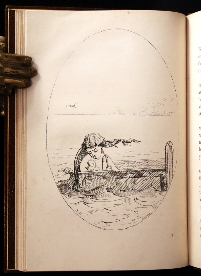 1856 KNICKERBOCKER PRESS Bindery - The Heroes or Greek Fairy Tales by Charles Kingsley. First Edition.