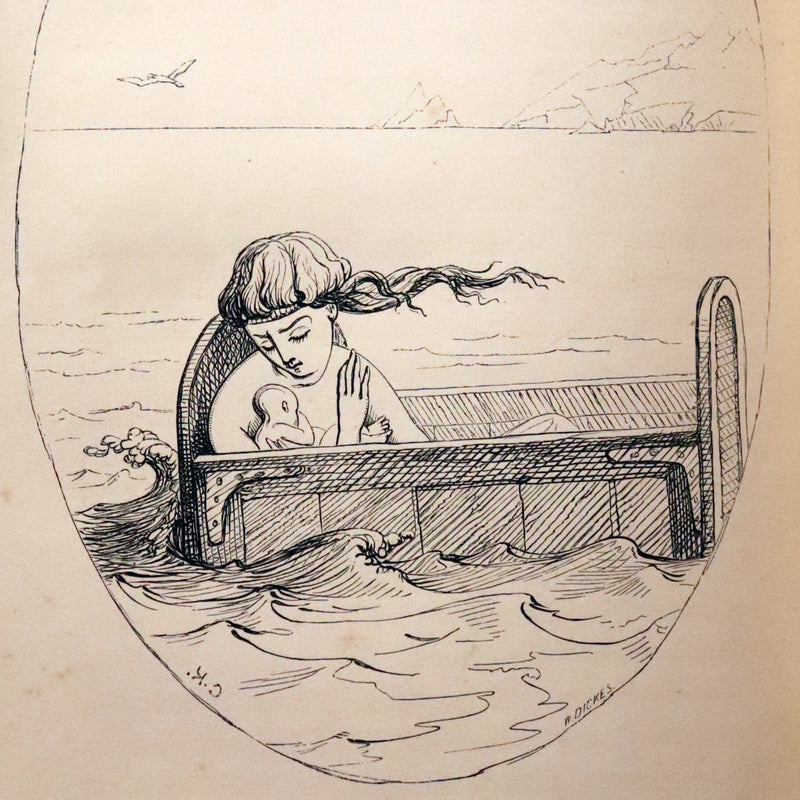 1856 KNICKERBOCKER PRESS Bindery - The Heroes or Greek Fairy Tales by Charles Kingsley. First Edition.