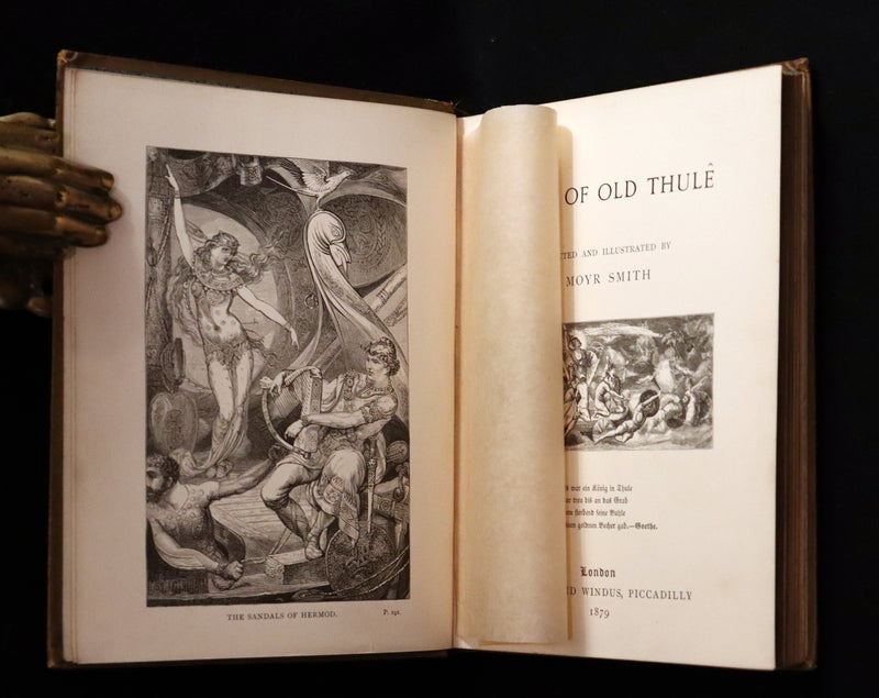 1879 Scarce First Edition - TALES OF OLD THULÊ by John Moyr Smith. Illustrated.