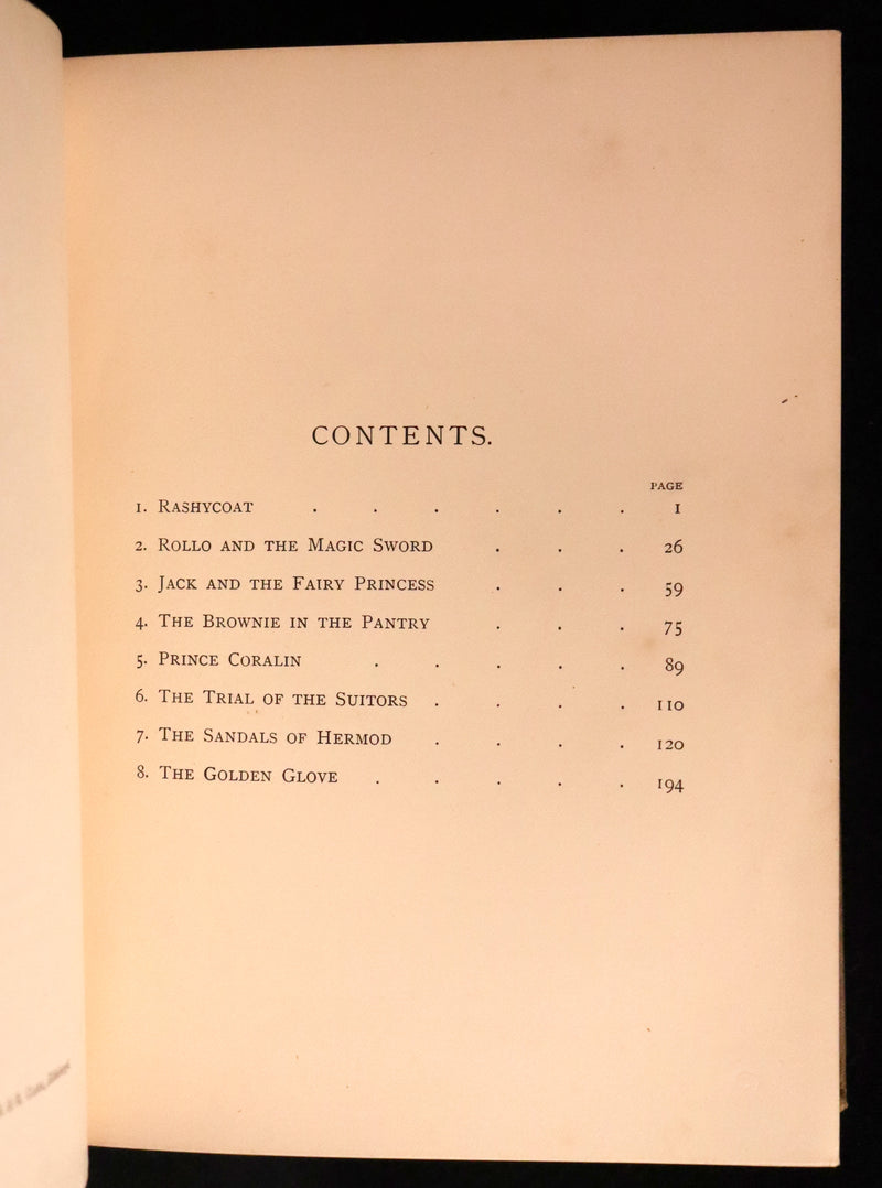 1879 Scarce First Edition - TALES OF OLD THULÊ by John Moyr Smith. Illustrated.