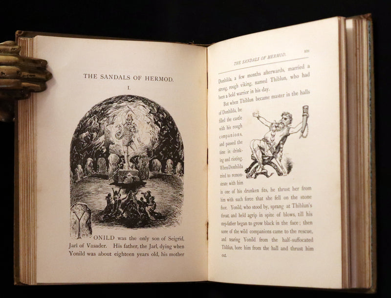 1879 Scarce First Edition - TALES OF OLD THULÊ by John Moyr Smith. Illustrated.