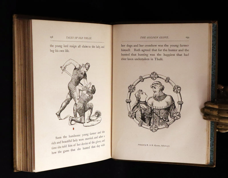 1879 Scarce First Edition - TALES OF OLD THULÊ by John Moyr Smith. Illustrated.
