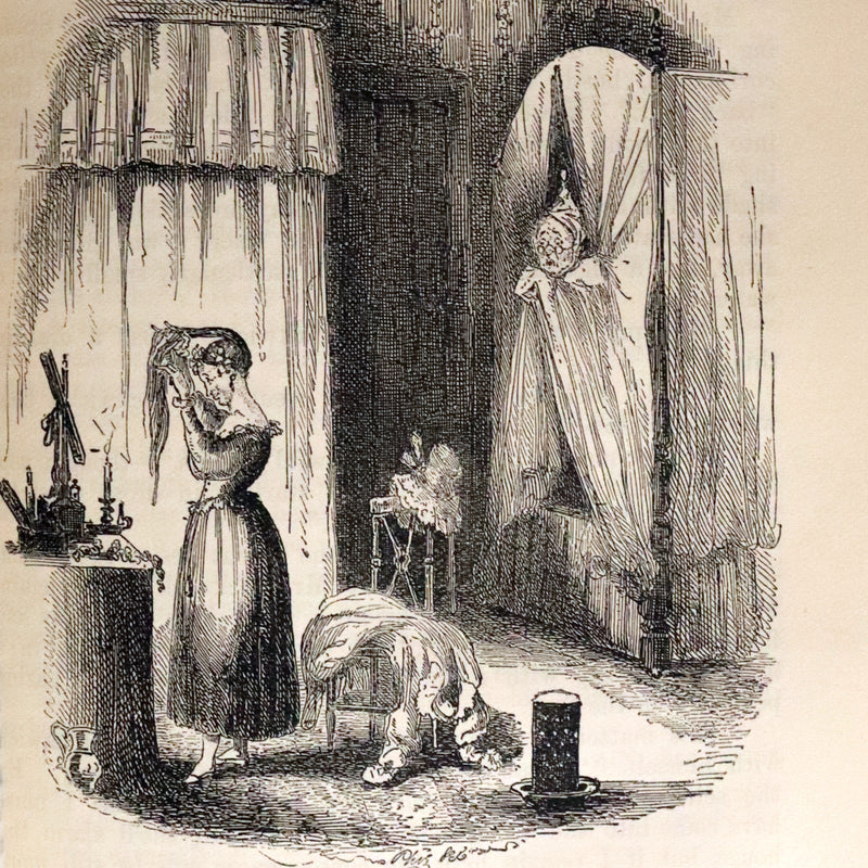 1904 Sangorski & Sutcliffe binding - Dickens' Posthumous Papers of the Pickwick Club.