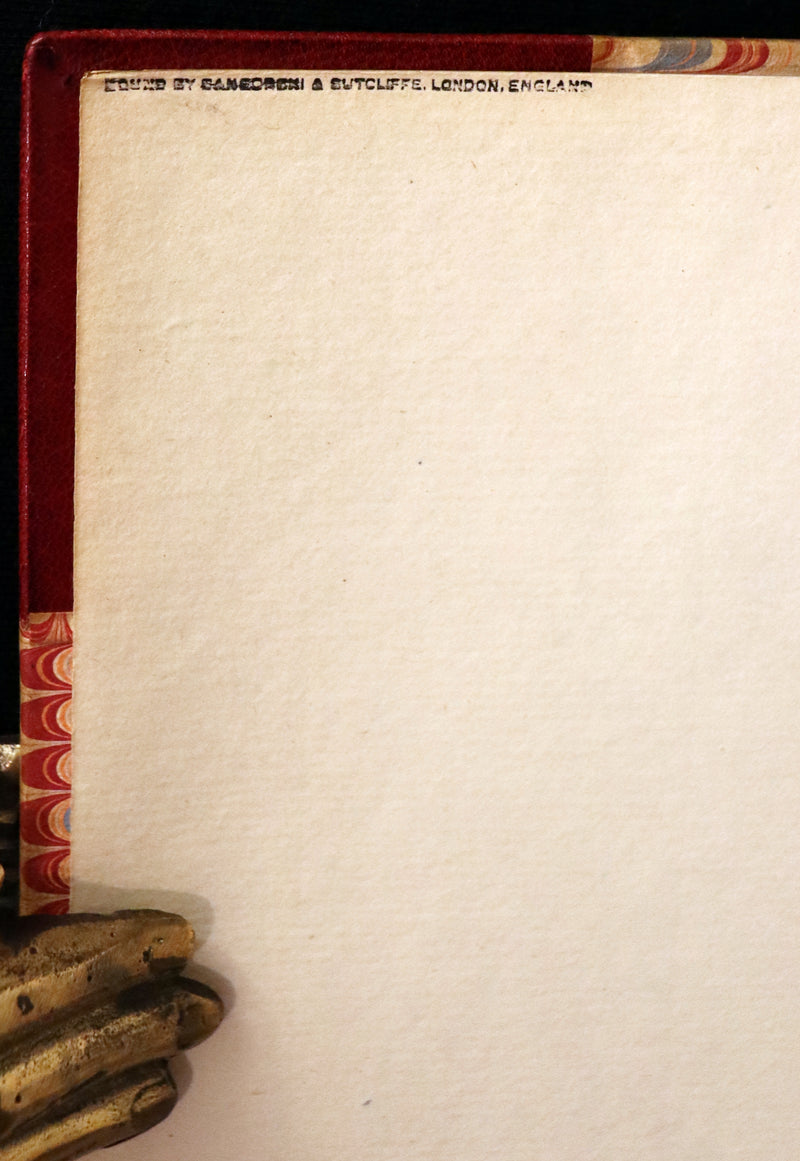 1910 Sangorski & Sutcliffe binding - The Way Of All Flesh by Samuel Butler. First US Edition.