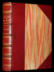 1910 Sangorski & Sutcliffe binding - The Way Of All Flesh by Samuel Butler. First US Edition.