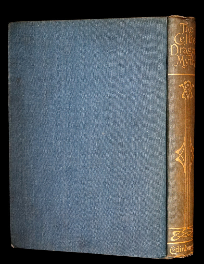 1911 Rare First Edition - The CELTIC DRAGON MYTH with the Geste of Faroch and the Dragon.