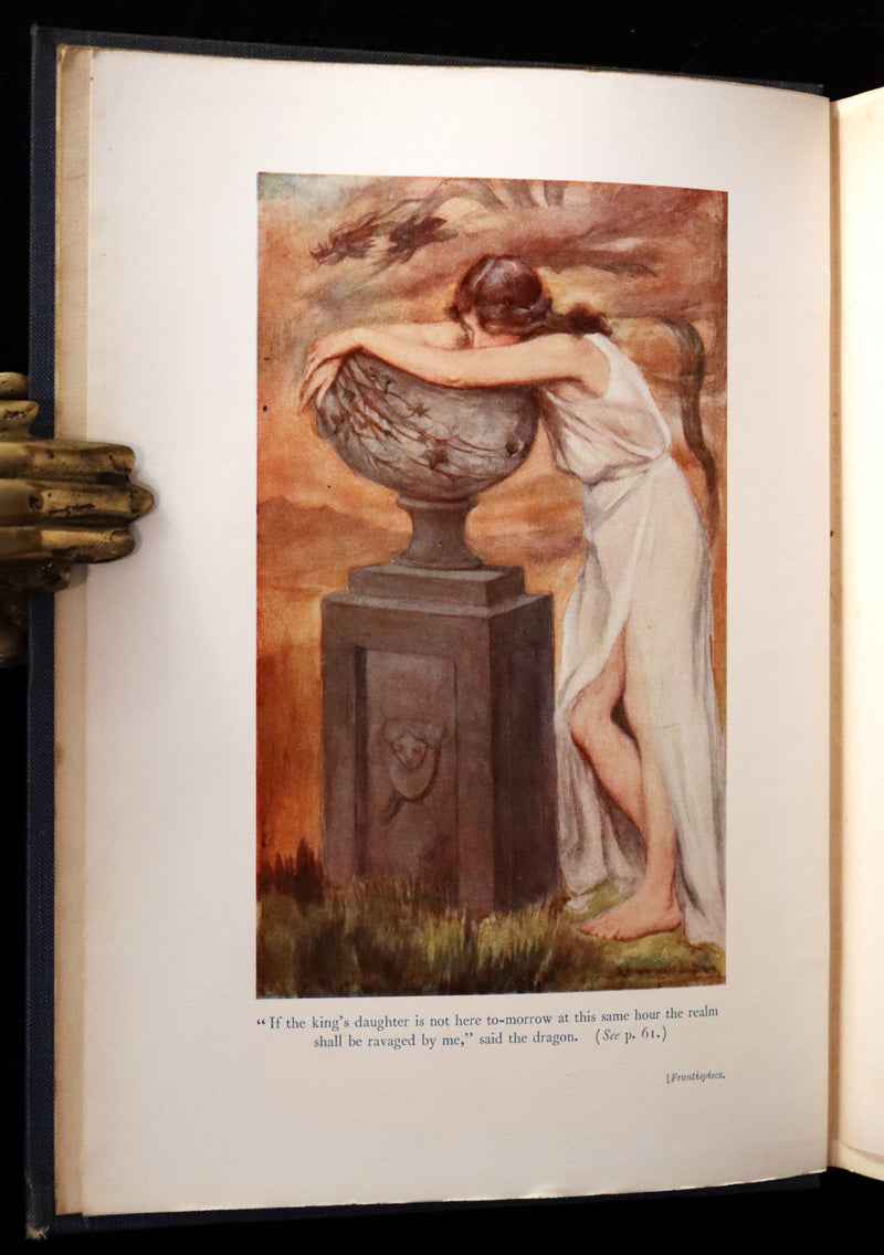 1911 Rare First Edition - The CELTIC DRAGON MYTH with the Geste of Faroch and the Dragon.