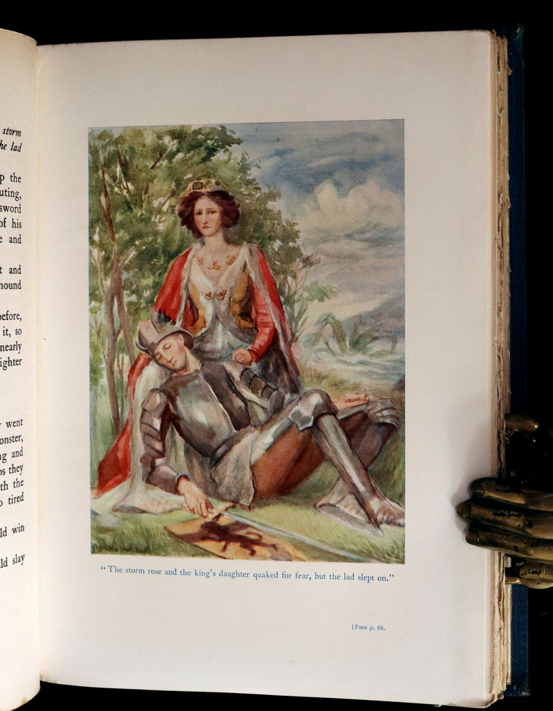 1911 Rare First Edition - The CELTIC DRAGON MYTH with the Geste of Faroch and the Dragon.