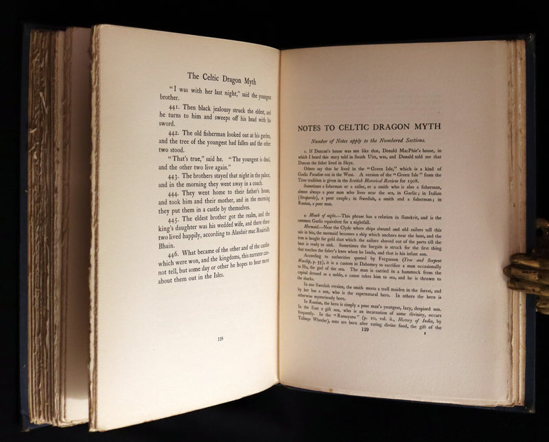 1911 Rare First Edition - The CELTIC DRAGON MYTH with the Geste of Faroch and the Dragon.