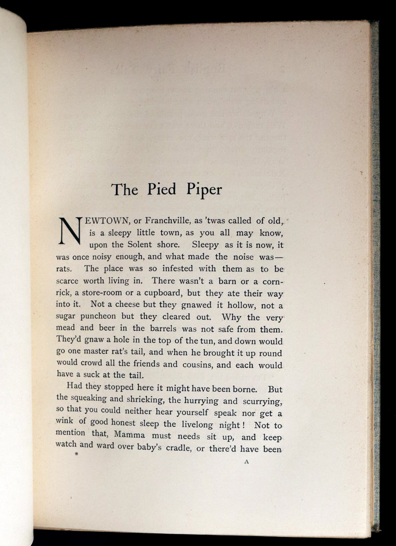 1894 Scarce First Edition - More English Fairy Tales by Joseph Jacobs, illustrated by John D. Batten.