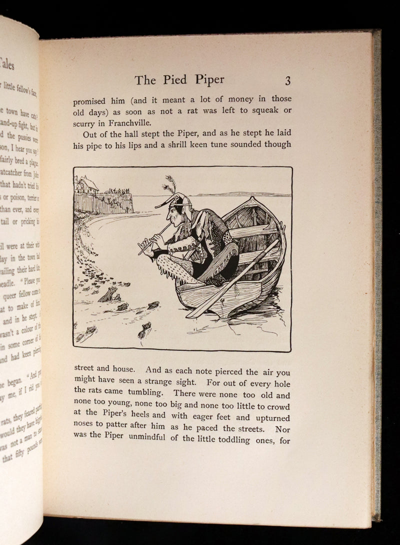 1894 Scarce First Edition - More English Fairy Tales by Joseph Jacobs, illustrated by John D. Batten.