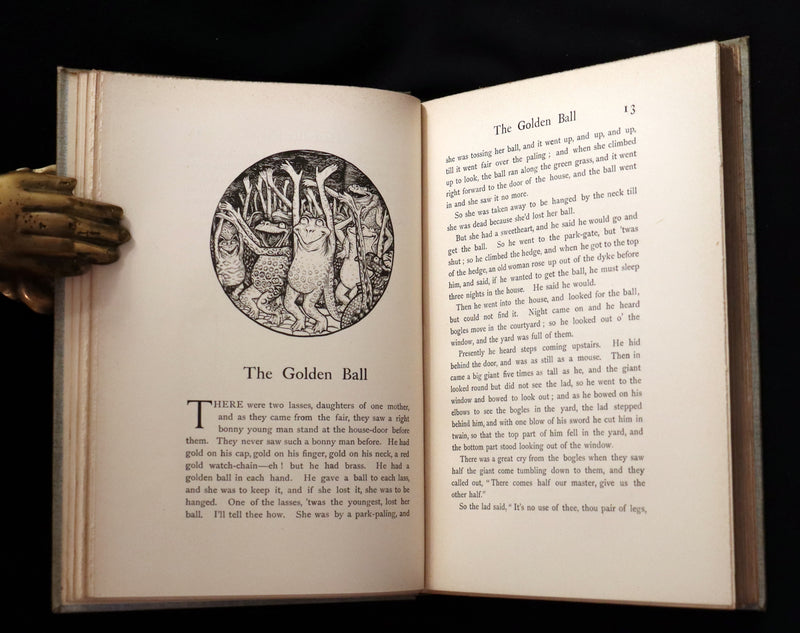 1894 Scarce First Edition - More English Fairy Tales by Joseph Jacobs, illustrated by John D. Batten.