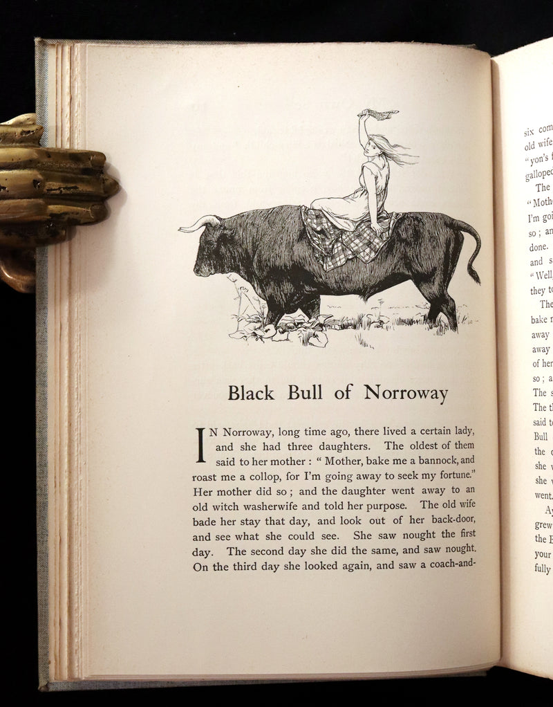1894 Scarce First Edition - More English Fairy Tales by Joseph Jacobs, illustrated by John D. Batten.