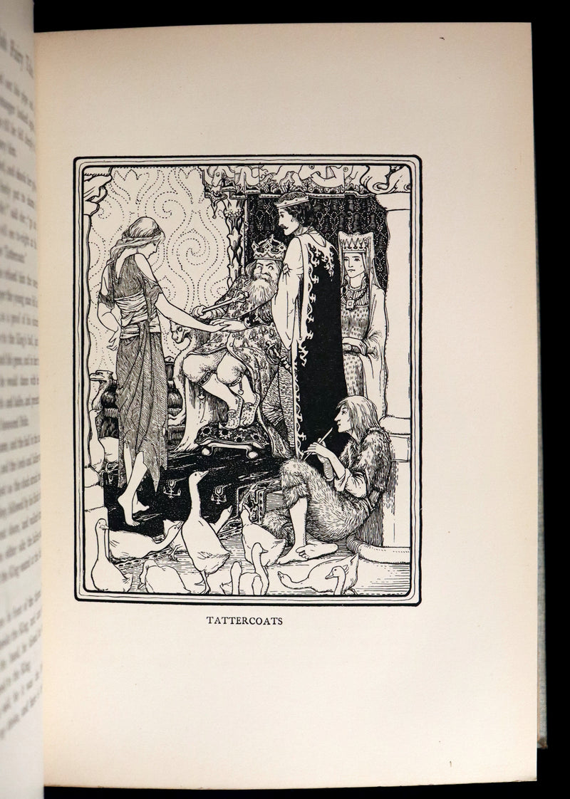1894 Scarce First Edition - More English Fairy Tales by Joseph Jacobs, illustrated by John D. Batten.