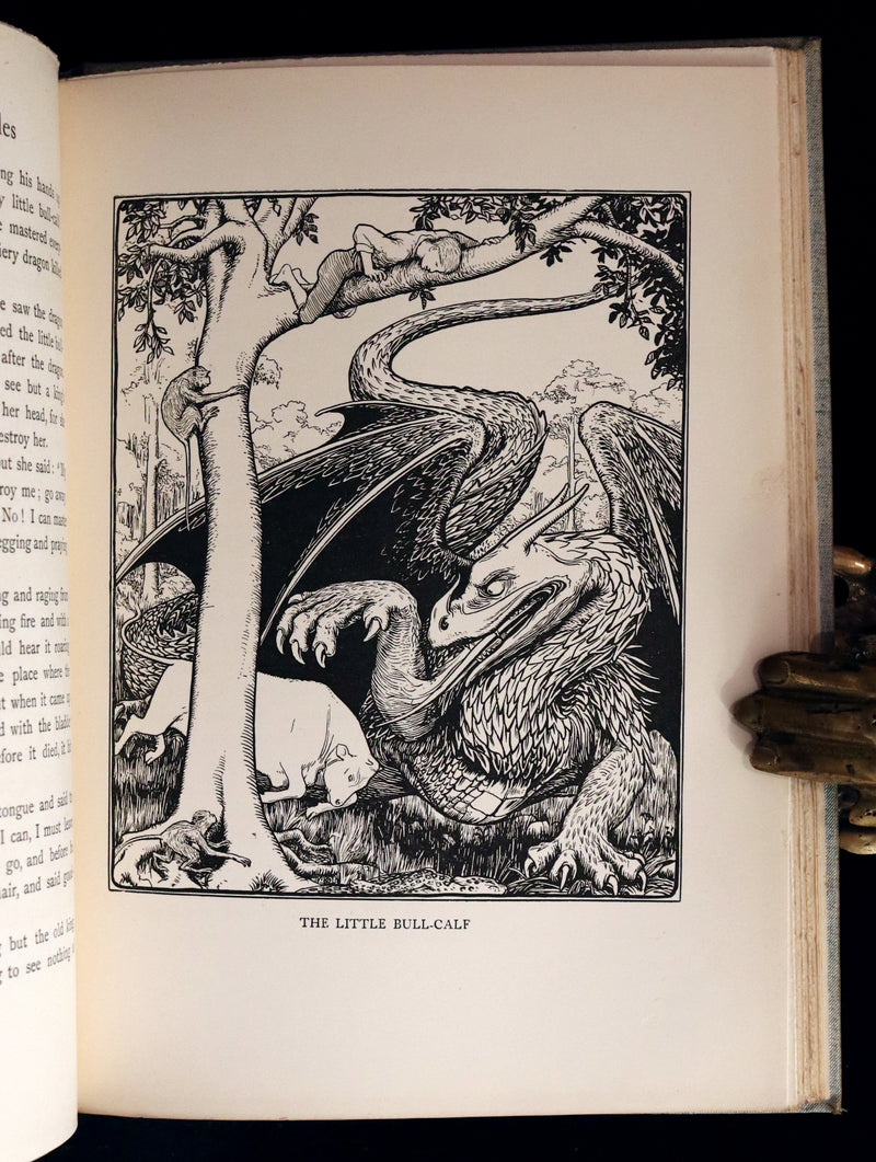 1894 Scarce First Edition - More English Fairy Tales by Joseph Jacobs, illustrated by John D. Batten.