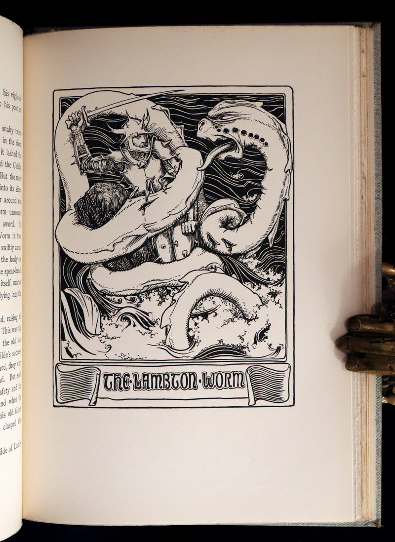 1894 Scarce First Edition - More English Fairy Tales by Joseph Jacobs, illustrated by John D. Batten.