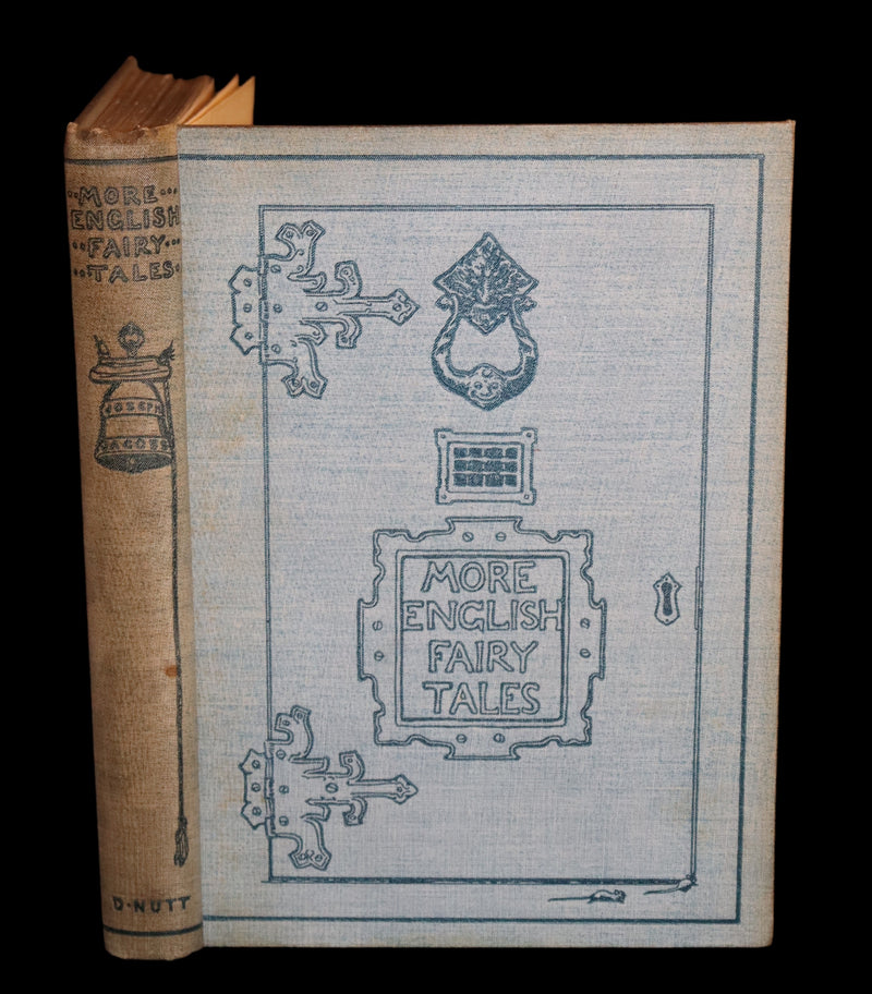 1894 Scarce First Edition - More English Fairy Tales by Joseph Jacobs, illustrated by John D. Batten.